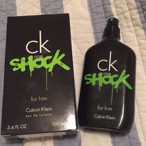 Calvin Klein Shock 3.4 oz cologne